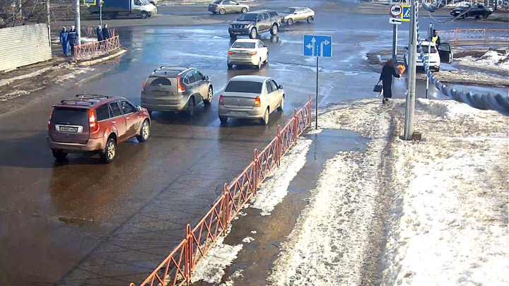 Перекрёсток Московского проспекта и Силикатного шоссе